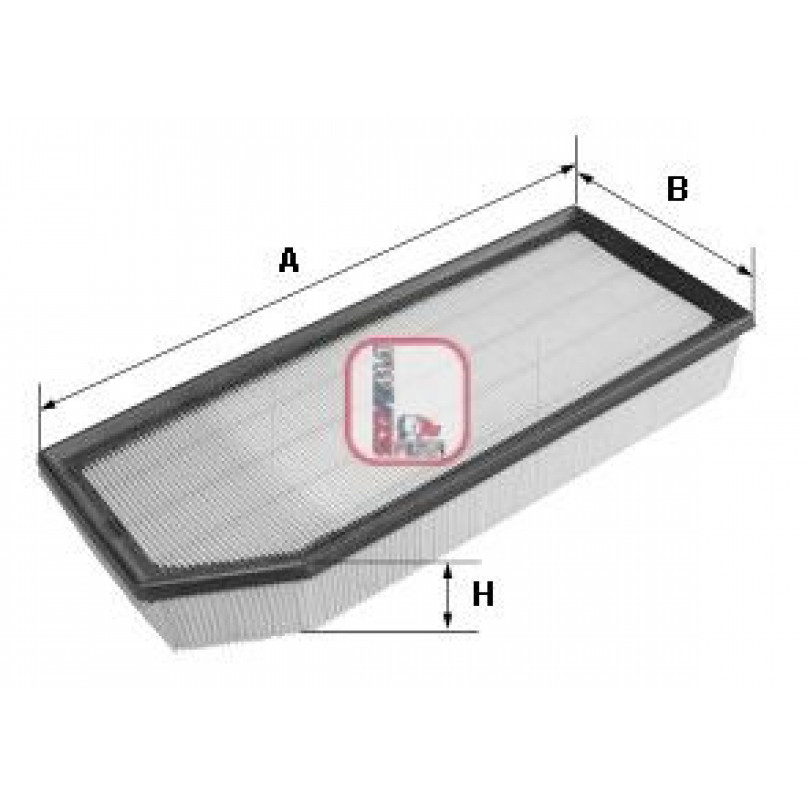 S 3341 A SOFIMA Фільтр повітря